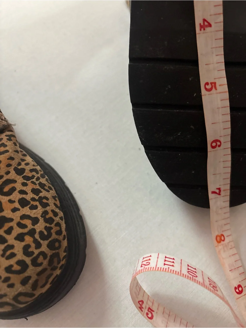 Zara Kids Leopard-Print Lace-Up Boots - Tan & Black